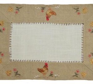 Set de table Poule 35 x 50 cm-0