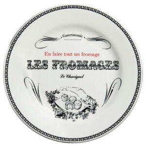 Lot de 4 assiettes Fromages-11235