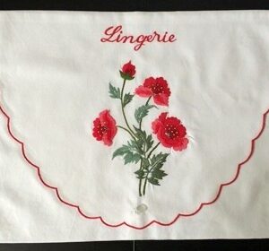 Pochette Lingerie - Pavots
