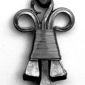 Pendentif fer à cheval Hermine petit