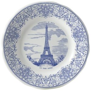 Assiette à dessert Tour Eiffel